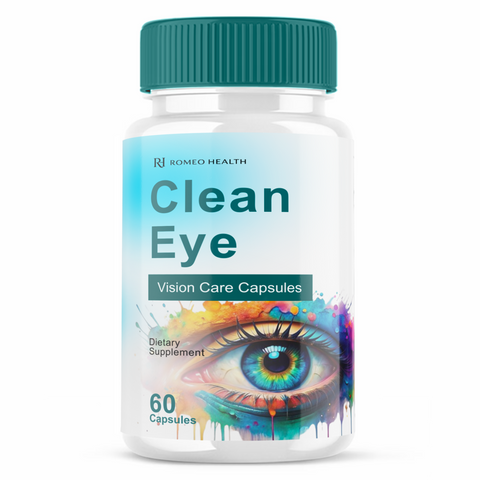Clean Eye Official Vision Support (12 Bottle)