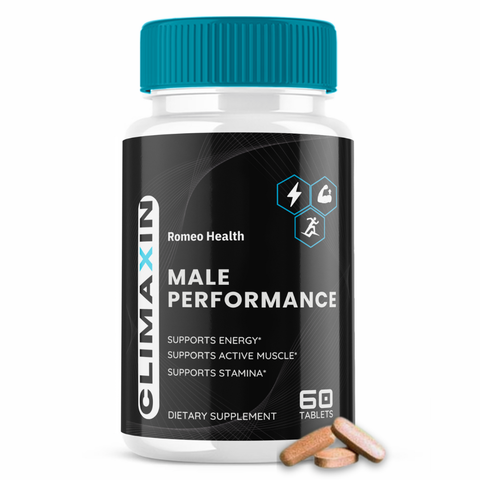 Climaxin Official Male Performance Tablets - Mens Energy & Stamina Support (3 Bottle)
