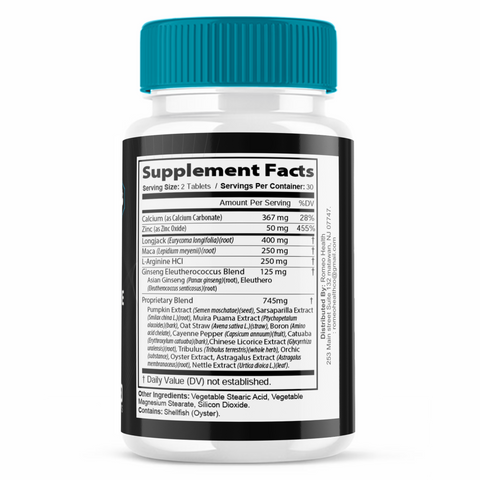 Climaxin Official Male Performance Tablets - Mens Energy & Stamina Support (3 Bottle)