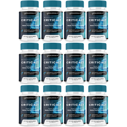 Critical T Official Male Performance Supplement Critical T (12 Bottle)