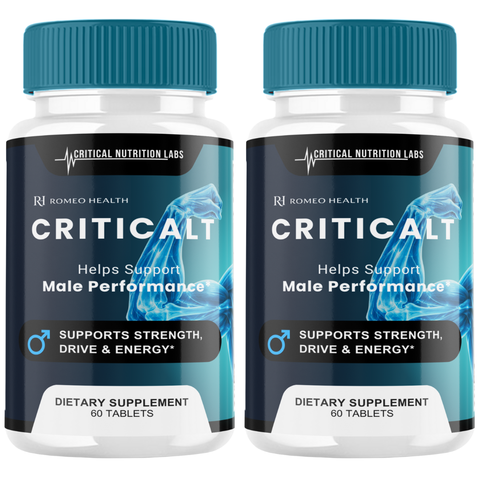 Critical T Official Male Performance Supplement Critical T (2 Bottle)