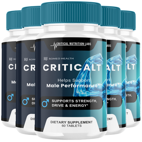 Critical T Official Male Performance Supplement Critical T (5 Bottle)