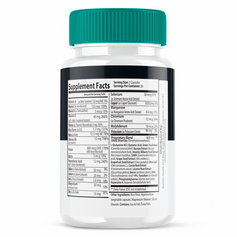 Cure Fight for Memory Advanced Formula Official CureFight Brain Health Supplement (3 Bottle)