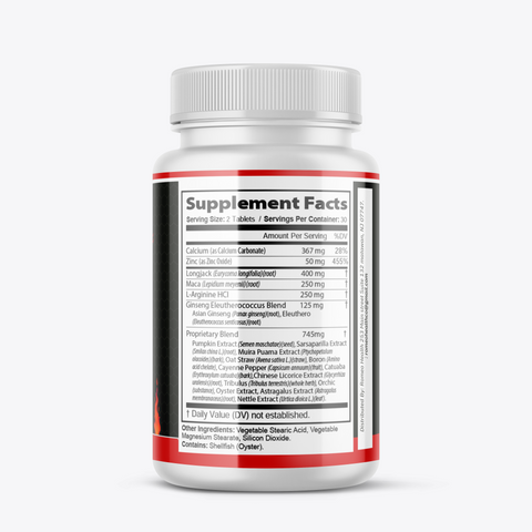 ( 12 Pack ) Ember Ghee Male Support Vitamin Maximum Strength Supplement for Men 60 Tablets