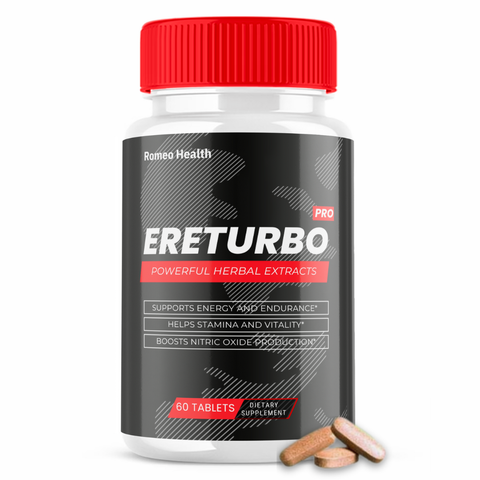 Ereturbo for Men - Official EreTurbo Male Health Support Formula (1 Bottle)
