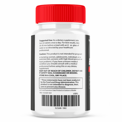 Ereturbo for Men - Official EreTurbo Male Health Support Formula (1 Bottle)