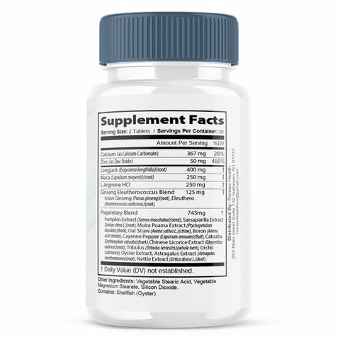 Erogan Official Ultimate male Performance & Stamina Support (5 Bottle)