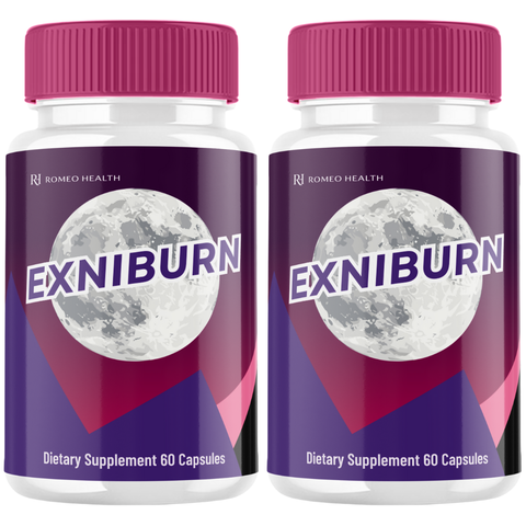 Exniburn Official Weight Loss Support Dietary Supplement (2 Bottle)