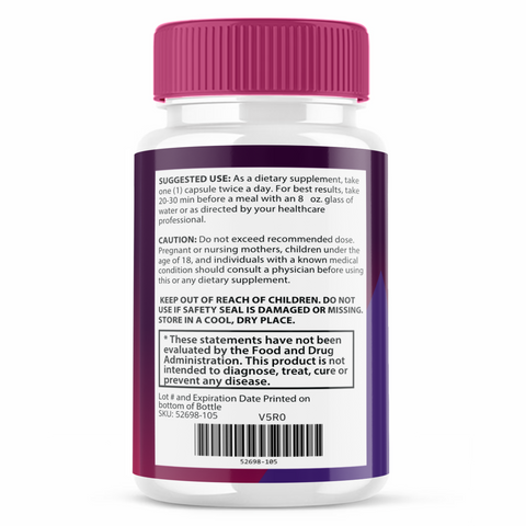 Exniburn Official Weight Loss Support Dietary Supplement (5 Bottle)