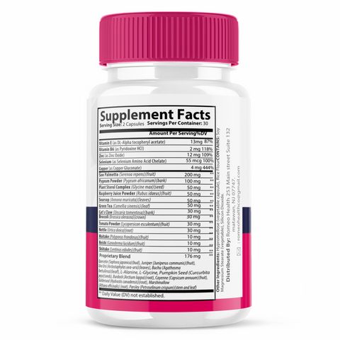 EZ Prostate Capsules, Easy Prostate Advanced Formula Pills (12 Bottle)