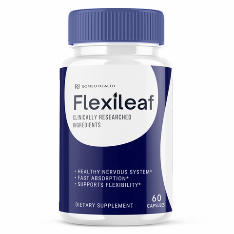 FlexiLeaf Official Optimal Flexibility For Joint & Nervous System Support (3 Bottle)