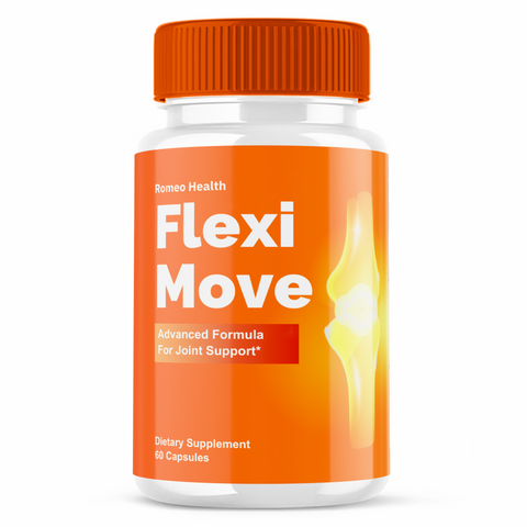 Flexi Move Joint Supplement Capsules, Official FlexiMove Pills (5 Bottle)