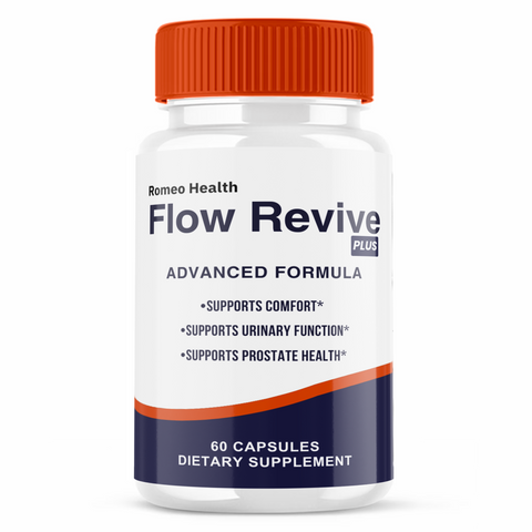 Flow Revive Pro Supplement for Men – Official FlowRevive Plus Advanced Formula (3 Bottle)