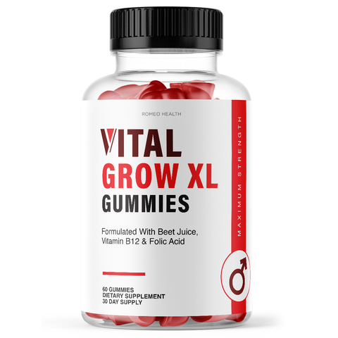 Vital Grow XL - Keto ACV Gummies Dietary Supplement