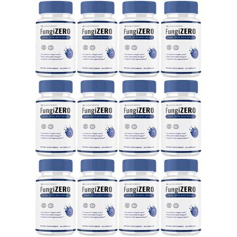 FungiZero Official Max Nail And Fungus Health (12 Bottle)