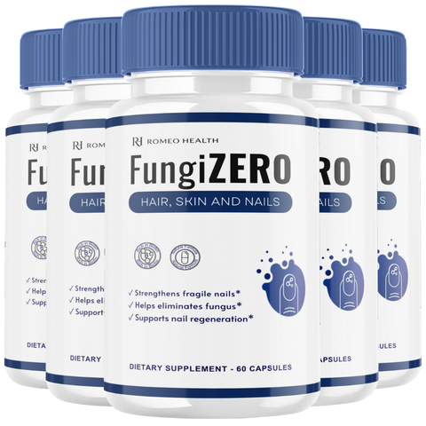 FungiZero Official Max Nail And Fungus Health (5 Bottle)