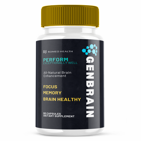 GenBrain Official Optimum Brain Cognitive And Memory Support (1 Bottle)