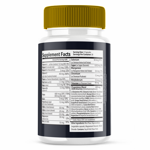GenBrain Official Optimum Brain Cognitive And Memory Support (1 Bottle)