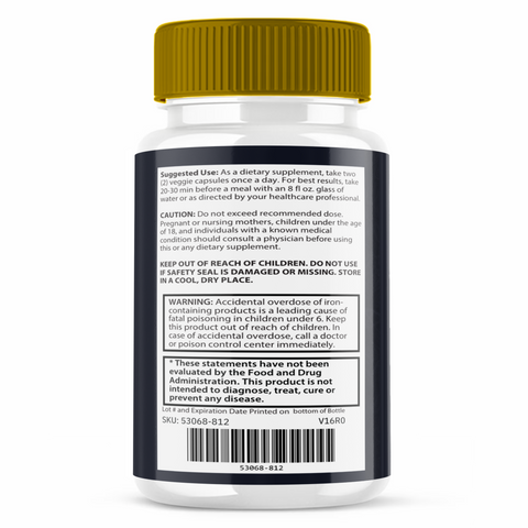 GenBrain Official Optimum Brain Cognitive And Memory Support (1 Bottle)