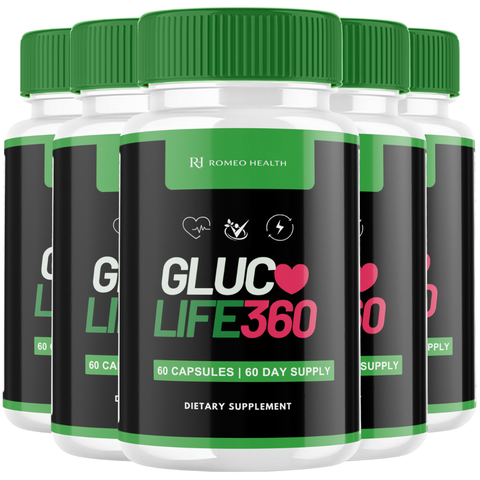 Gluco Life 360 Blood Health Support Supplement (5 Bottle)