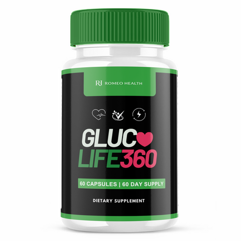 Gluco Life 360 Blood Health Support Supplement (2 Bottle)