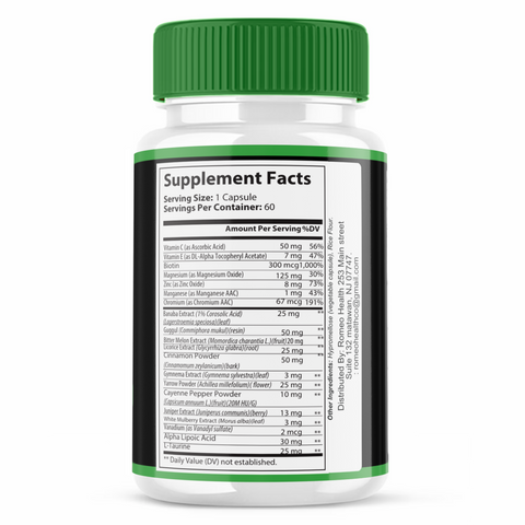 Gluco Life 360 Blood Health Support Supplement (2 Bottle)