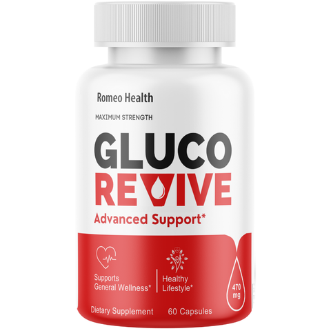 Gluco Revive Blood Support Supplement (5 Bottle)