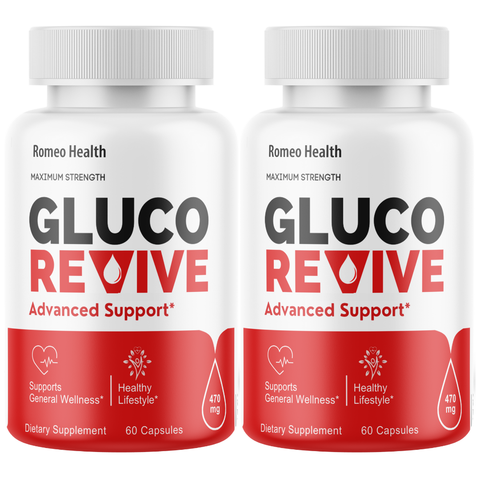 Gluco Revive Blood Support Supplement (2 Bottle)