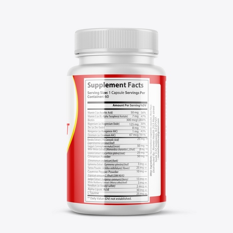 (6 Pack) Gluvafit Blood Pills, Gluva Fit Glycogen Support for Healthy Circulation 60ct