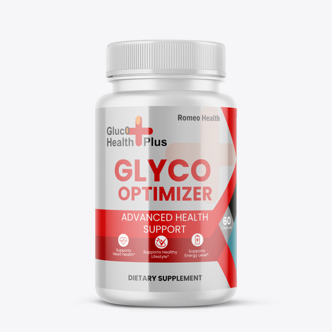 Gluco Health Plus Blood Support Pills, Glyco Optimizer 60ct