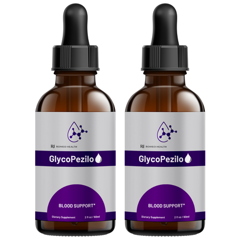 Glycopezil Official Blood Health Support Drops – Vitamin Supplement (2 Bottle)