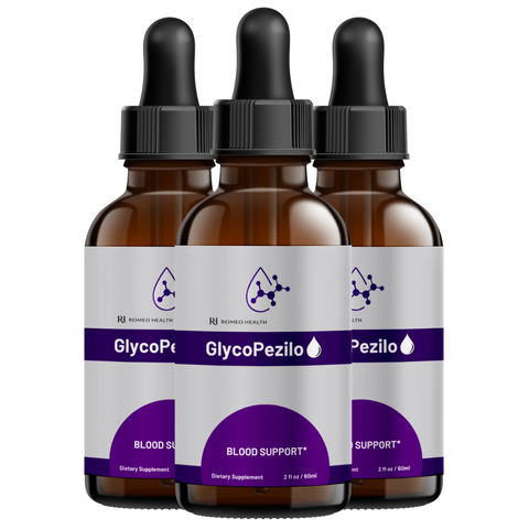 Glycopezil Official Blood Health Support Drops – Vitamin Supplement (3 Bottle)