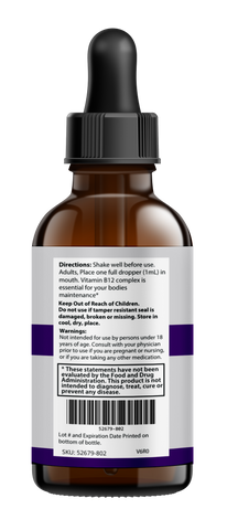Glycopezil Official Blood Health Support Drops – Vitamin Supplement (3 Bottle)