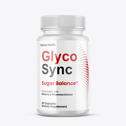 Glyco Sync Advanced Blood Balance Support Natural Glyco Supplement 60 Capsules