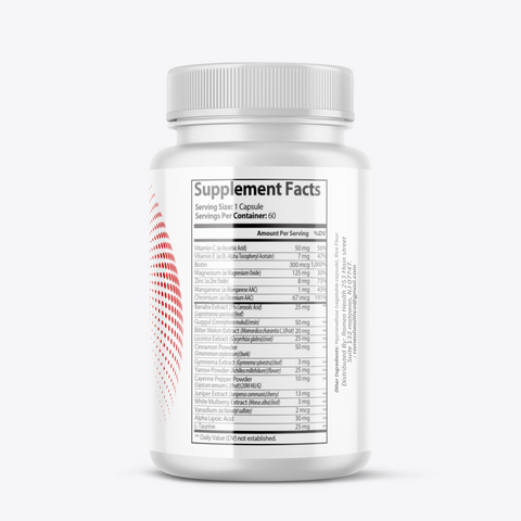 (3 Pack) Glyco Sync Advanced Blood Balance Support Natural Glyco Supplement 60 Capsules