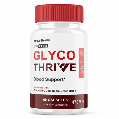 Glyco Thrive – Official GlycoThrive Blood Balance Glycogen Support (3 Bottle)
