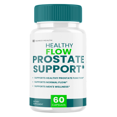 Healthy Flow Official Prostate Support Urinary Function Supplement (2 Bottle)