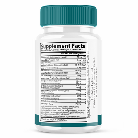 Healthy Flow Official Prostate Support Urinary Function Supplement (2 Bottle)