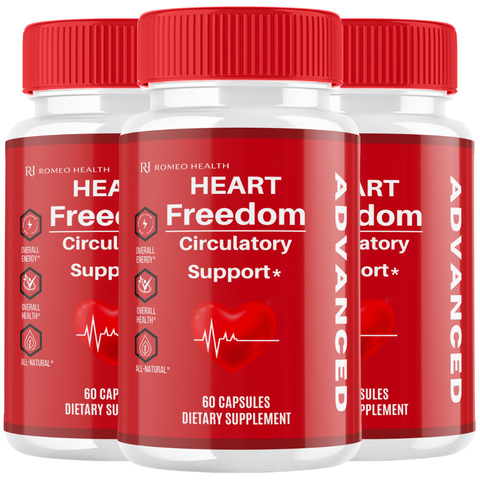 Heart Freedom Official Complete Blood And Glyco Optimizer (3 Bottle)