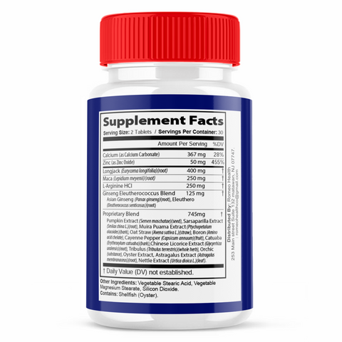 Herbal Virility Official Max Advanced Stamina and Male Support (12 Bottle)