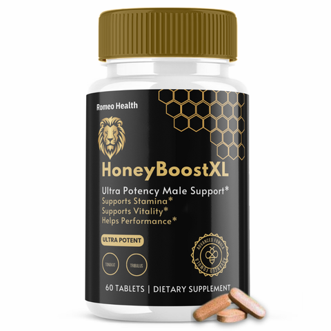 Honey Boost XL for Men – Official HoneyBoost XL Male Support Complex (5 Bottle)