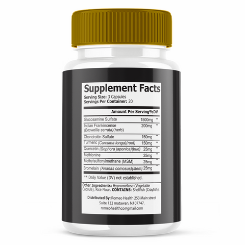 Juicy Joint Pro Official Joint Health Support Joint Performance (3 Bottle)