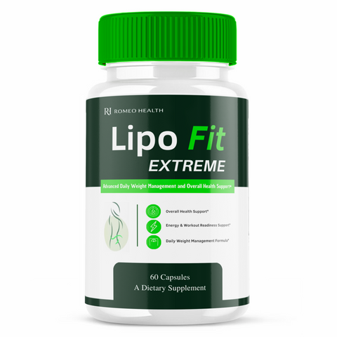 Lipo Fit Official Extreme Weight Management Dietary Supplement (1 Bottle)