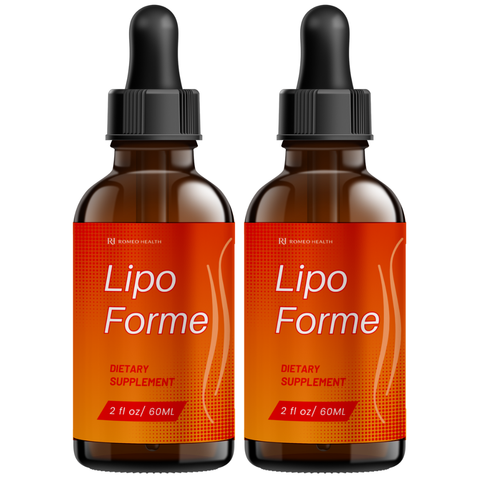 Lipo Forme Official Drops Advanced Health & Weight Loss LipoForme (2 Bottle)