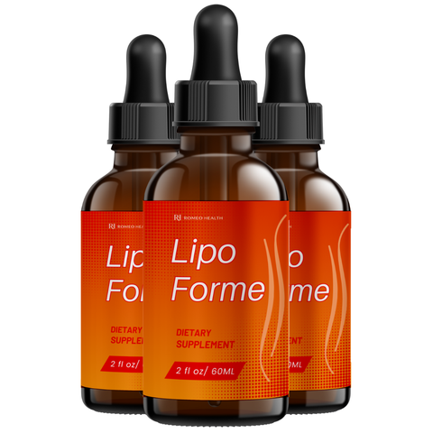 Lipo Forme Official Drops Advanced Health & Weight Loss LipoForme (3 Bottle)