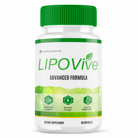 LipoVive Official Enhance Overall Wellness And Weight Management (1 Bottle)