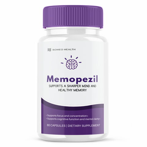 Memopezil Official Brain Cognitive & Memory support (3 Bottle)