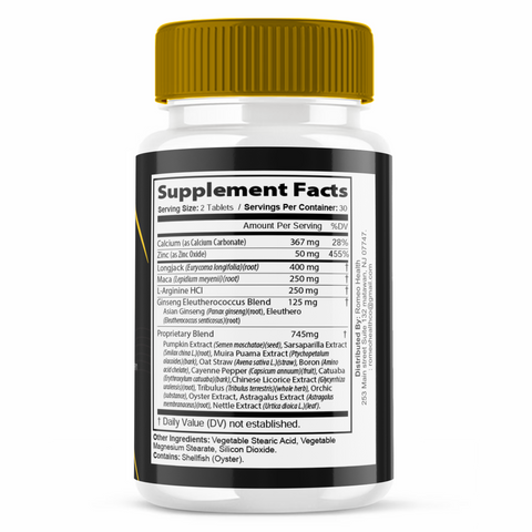 Blood Flow Men's Growth Official Performance And Stamina (3 Bottle)