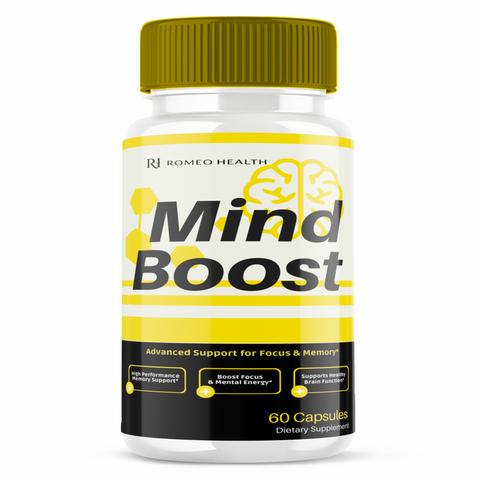 Mind Boost Official Advanced Mind And Cognitive Boost (1 Bottle)