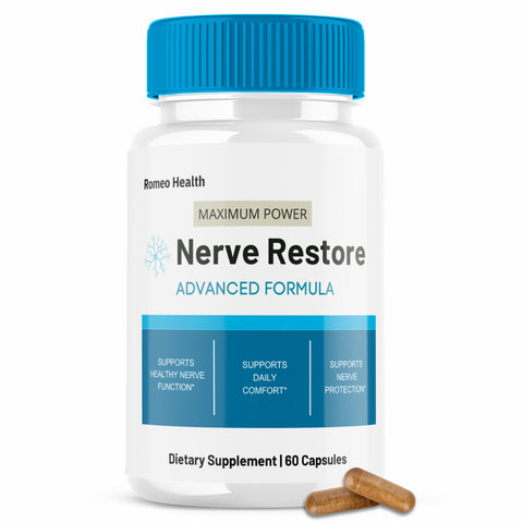 Nerve Restore Official Advanced Formula Nerve Supplement (3 Bottle)